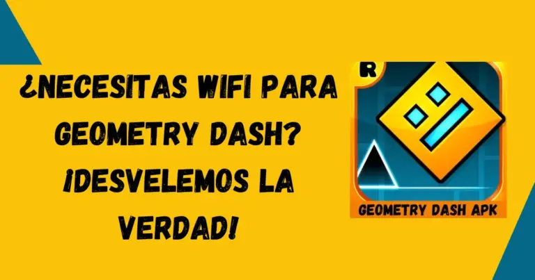 ¿Necesitas Wifi para Geometry Dash? ¡Desvelemos la verdad!