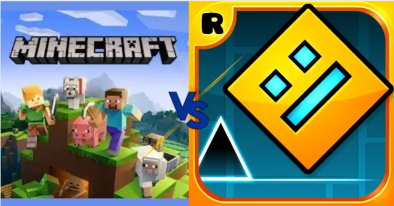 Geometry Dash Vs Minecraft-Imagen destacada