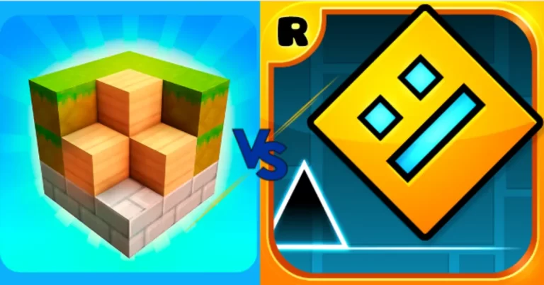 Geometry Dash Vs Block Craft 3D-Imagen destacada