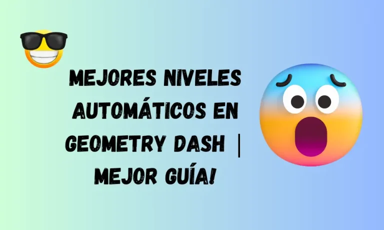 Mejores Niveles Automáticos en Geometry Dash- Imagen destacada