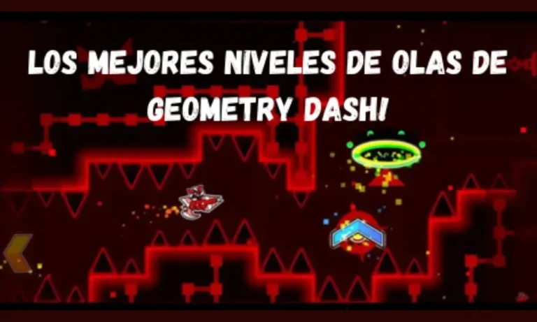 niveles de olas de Geometry Dash-Imagen destacada