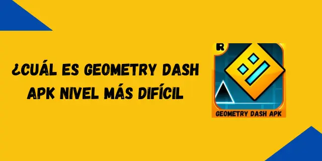 difficult Geometry Dash level