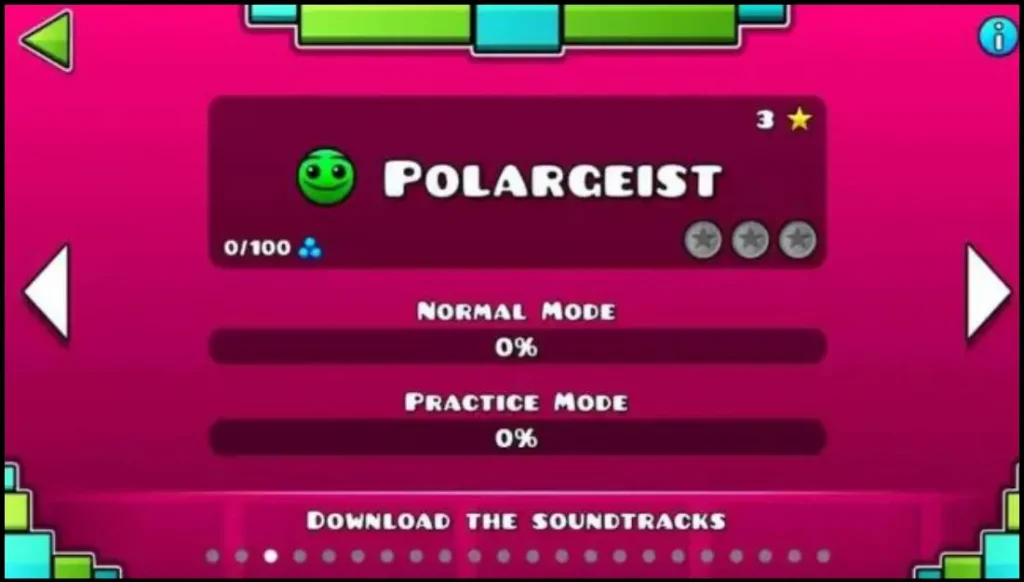 Geometry Dash 2.2 APK - Normal Levels